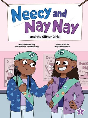 cover image of Neecy and Nay Nay and the Glitter Girls (Neecy and Nay Nay #2) (A Little Bee Books Chapter Book Series)